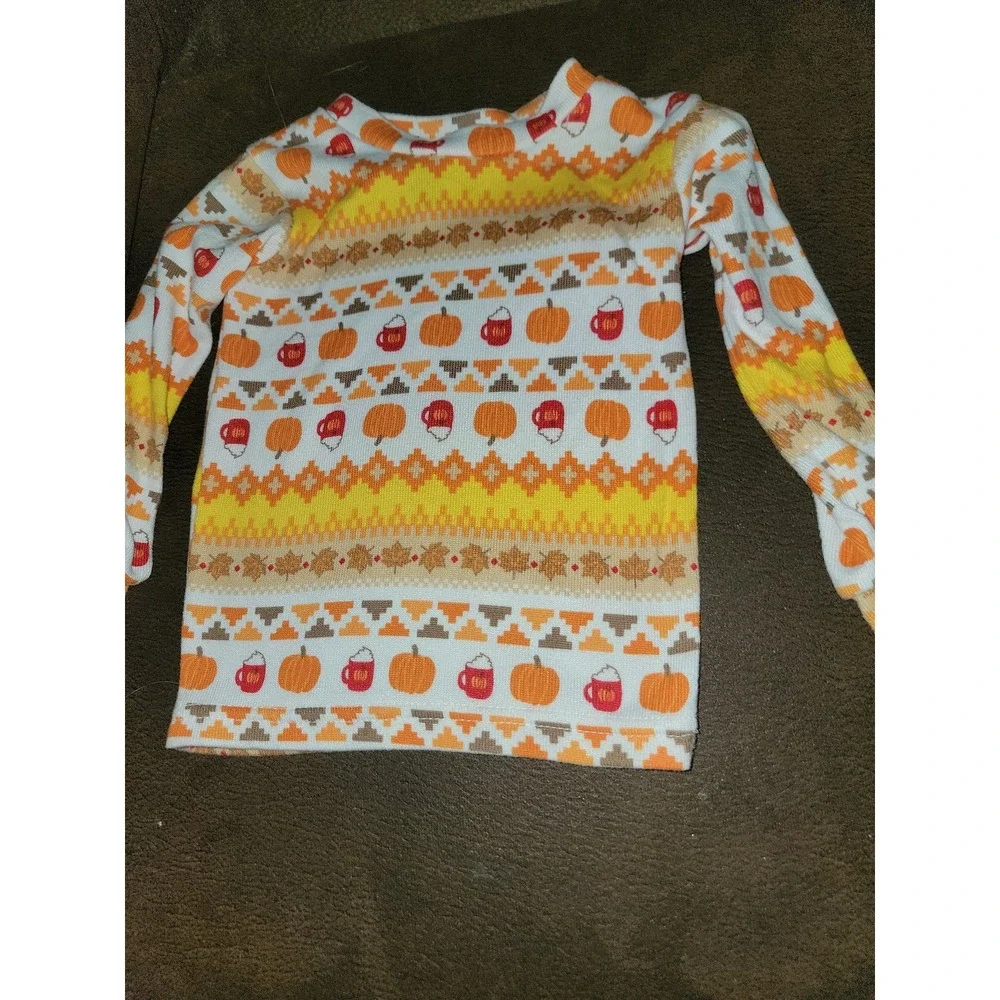 Pj's and pumpkins fall autumn Halloween‎ pumpkin cider pajamas size 12 months